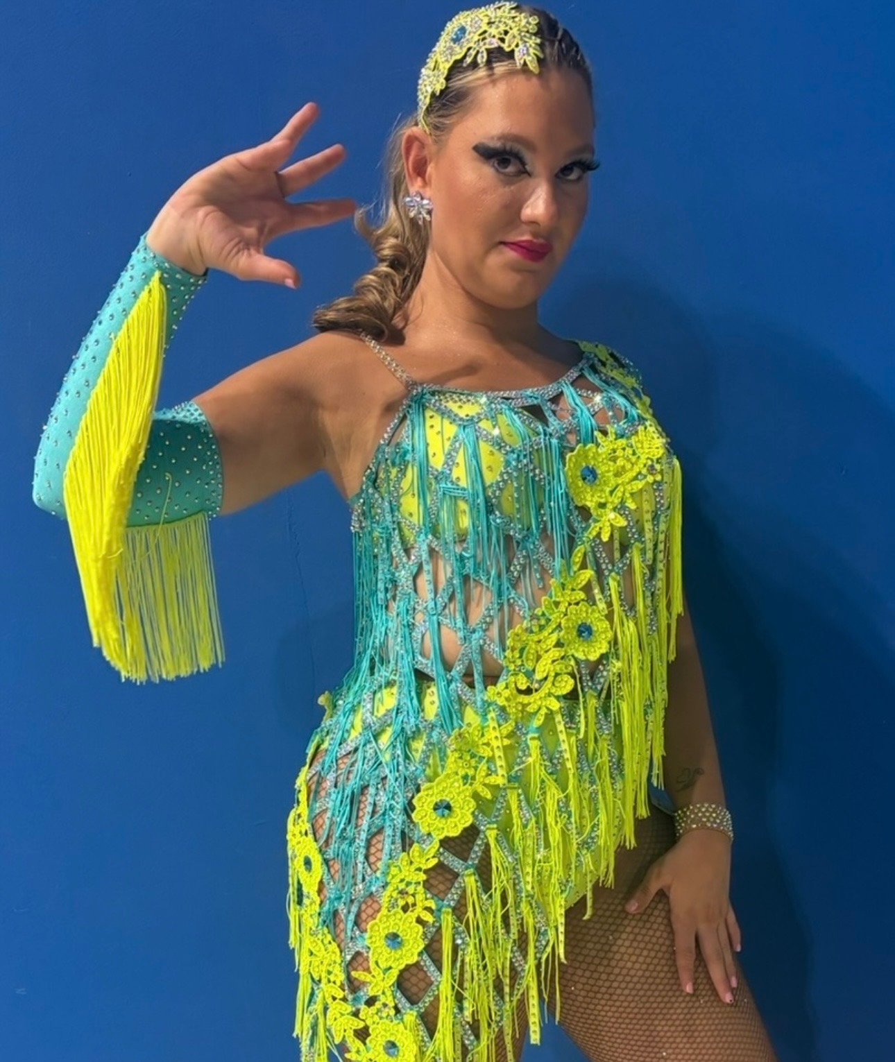 Vestito per ballo caraibico