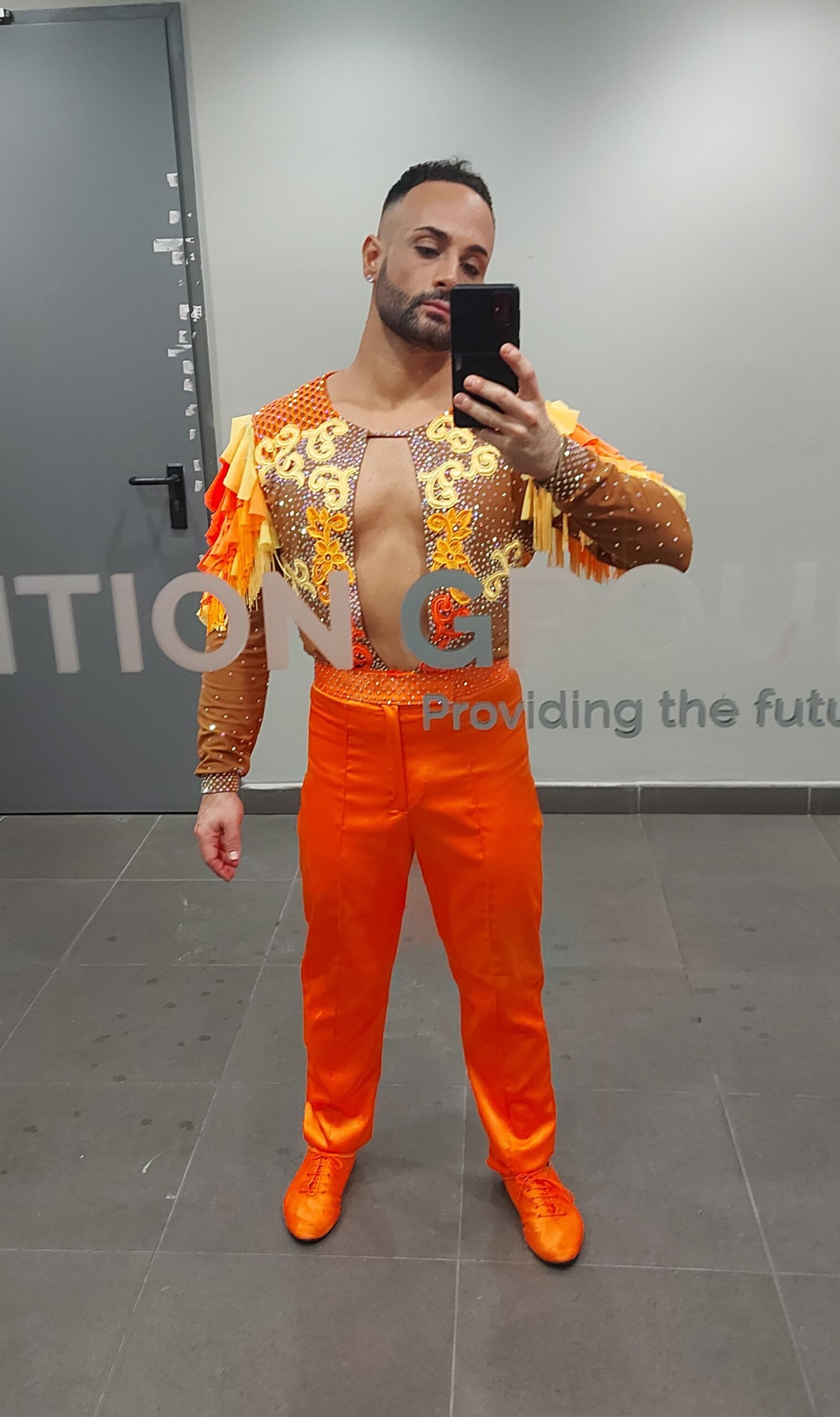 Abito uomo danze caraibiche