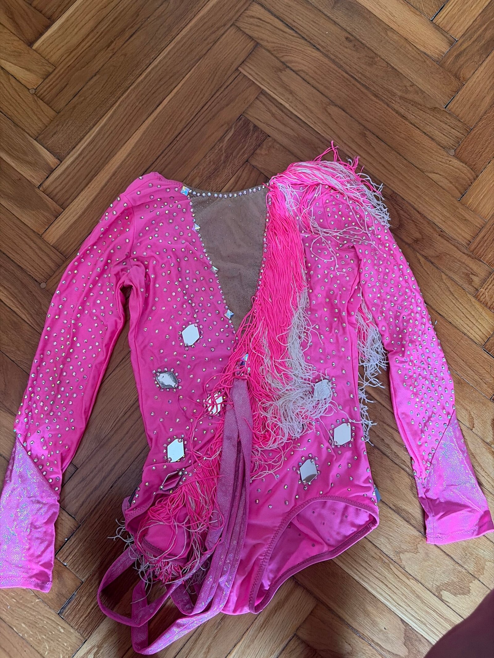 Vestito rosa bimba